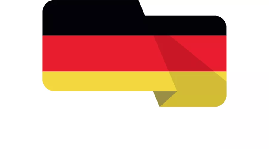 Deutschland Flagge klein